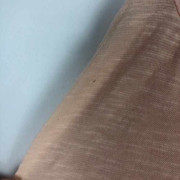 Women's Anthropologie Left of Center Pink Ellesmere Short Sleeve Tunic Top Sz XS - Picture 6 of 6